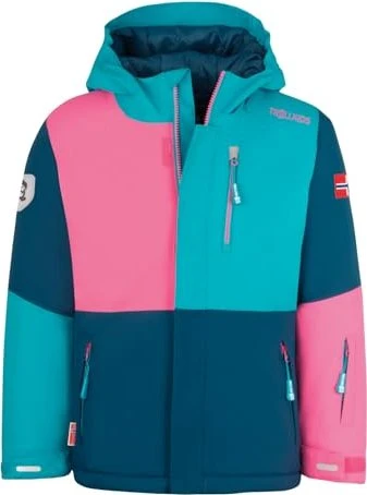 Trollkids Hallingdal Skijacke dark turquoise (Junior)