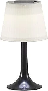 Konstsmide Assisi LED Solar Gartenleuchte schwarz