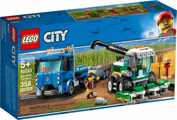 LEGO City Starke Fahrzeuge - Transporter für Mähdrescher