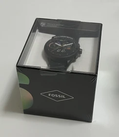 Fossil Gen 6 Smartwatch Wellness Edition Black Silicone