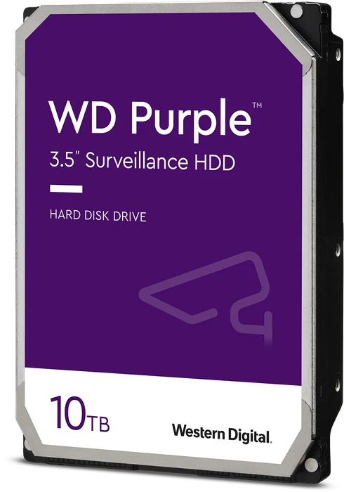 Western Digital WD Purple 10TB, 24/7, 512e / 3.5" / SATA 6Gb/s