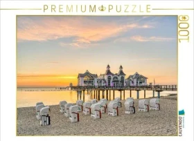 Calvendo Seebrücke in Sellin auf Rügen bei Sonnenaufgang