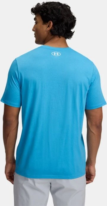 Under Armour Sportstyle Left Chest Funktionsshirt kurzarm ether blue/white (Herren)