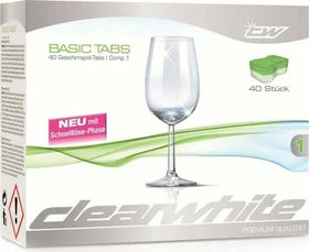 clearwhite Basic Geschirrspültabs, 40 Stück