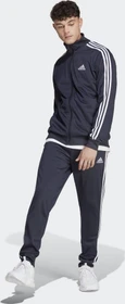 adidas Basic 3-Streifen Tricot Trainingsanzug legend ink/white (Herren)