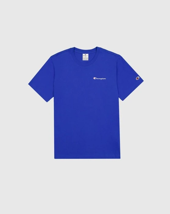 Champion Small Logo T-Shirt kurzarm marine (Herren)