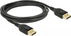 DeLOCK DisplayPort 1.4 Kabel 8K 60Hz schwarz, 2m