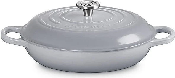 Le Creuset Gourmet-Profitopf Bräter aus Gusseisen rund 30cm 3.5l chateau