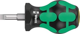 Wera Kraftform Plus Serie 300 335 Stubby Schlitz Schraubendreher, 5.5x25mm