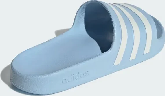 adidas Aqua Adilette glow blue/zero metalic (Damen)