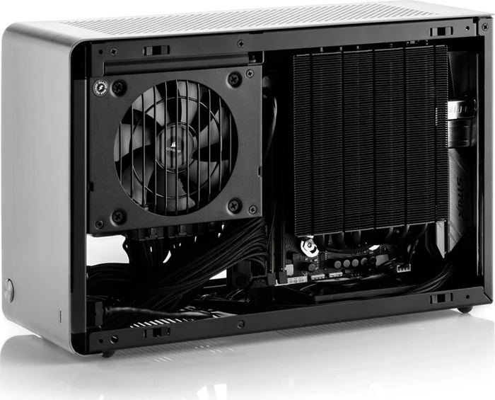 DAN Cases A4-SFX V4.1, schwarz, Mini-ITX