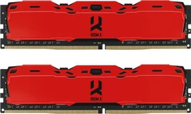 goodram IRDM X rot UDIMM 16GB Kit, DDR4-3200, CL16-20-20, 1RX8