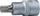 KS Tools Innenzwölfkant Steckschlüssel 1/2", M18x55mm (911.5307)