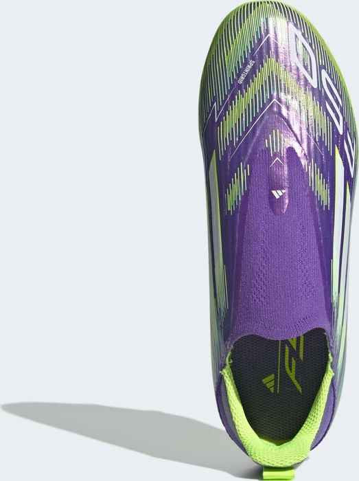 adidas F50 League Laceless FG/MG purple rush/cloud white/lucid lemon (Junior)
