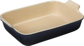 Le Creuset Auflaufform Tradition rechteckig 39x25.4cm 4l schwarz glänzend
