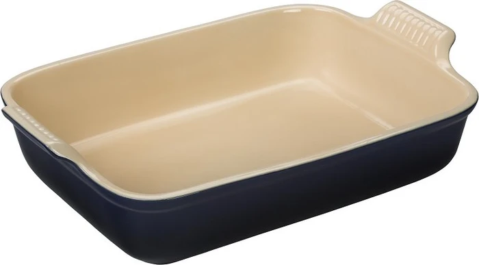Le Creuset Auflaufform Tradition rechteckig 39x25.4cm 4l schwarz glänzend