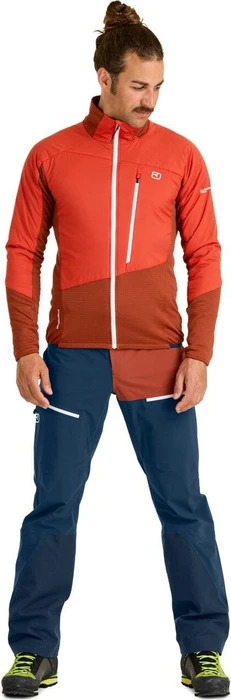 Ortovox Westalpen Swisswool Hybrid Funktionsjacke dark pacific (Herren)