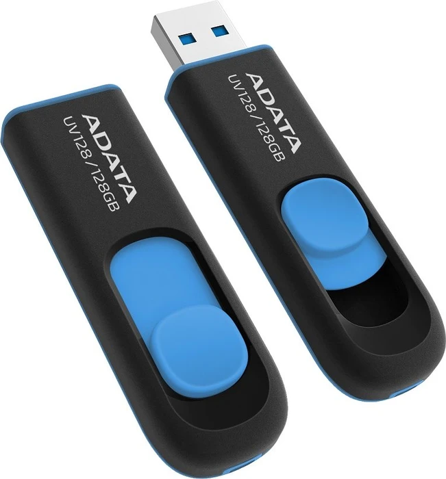 ADATA DashDrive UV128 128GB blau, USB-A, USB 3.2 Gen 1×1