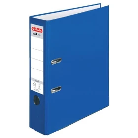 Herlitz maX.file protect Ordner 2-Ring, 80mm, A4, blau