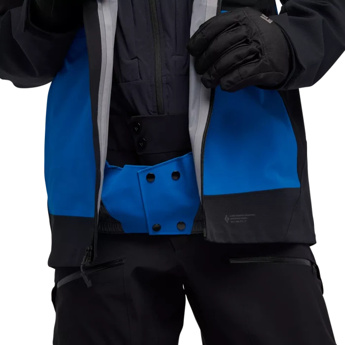 Black Diamond Recon Stretch Pro Shell Funktionsjacke black/kingfisher (Herren)