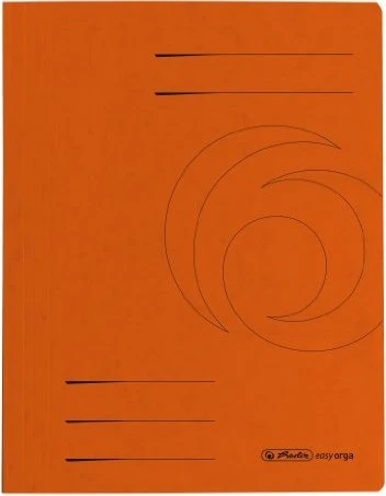 Herlitz Schnellhefter Colorspan, A4, orange, 10er-Pack