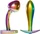 Anos Analplug Metal Set rainbow (5560170000)