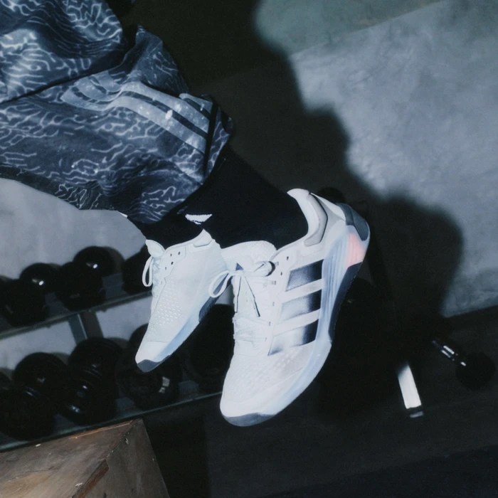 adidas Dropset 4 orbit grey/iron metallic/lucid orange