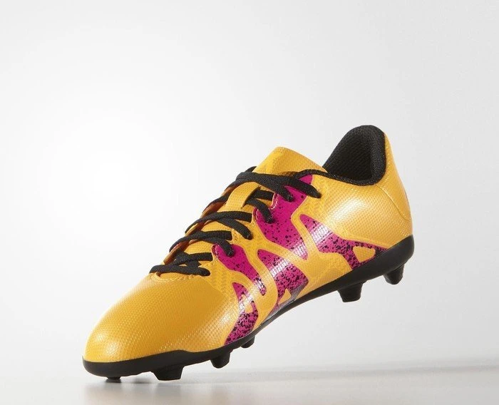 adidas X15.4 FG solar gold/core black/shock pink (Junior)