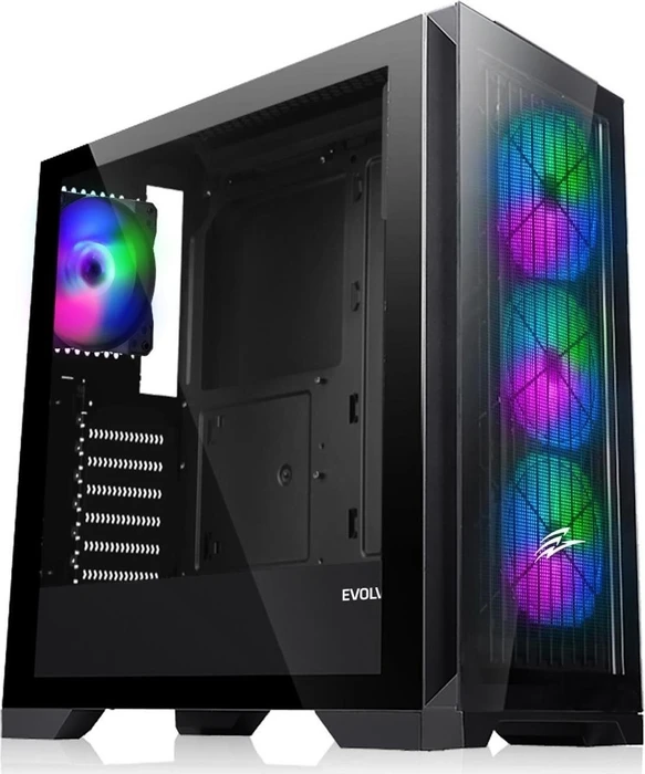Evolveo Ptero Q2G Black, Glasfenster