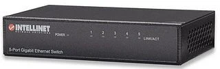 Intellinet Desktop Gigabit Switch, 5x RJ-45