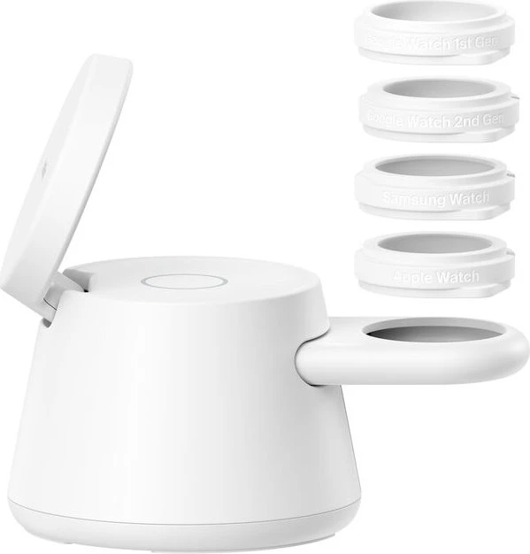 Belkin UltraCharge Modulare Ladestation Qi2 25W weiß