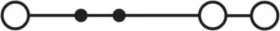 Phoenix Contact UT 4-TWIN HV - Durchgangsklemme