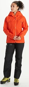 Marmot Mitre Peak Funktionsjacke red sun (Damen)