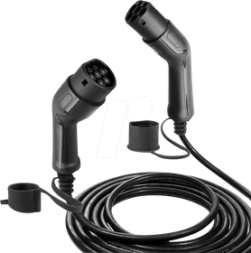 EM2GO Typ 2, EV-Verbindungskabel, 32A, 22kW, 8m