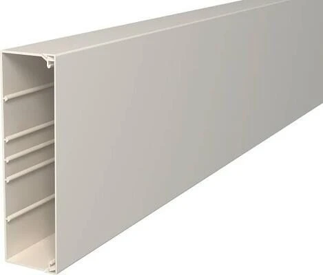 OBO Bettermann WDK60210CW Kabelkanal, 210x60mm, 2m, cremeweiß