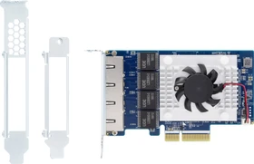 QNAP LAN-Adapter, 4x RJ-45, PCIe 3.0 x4
