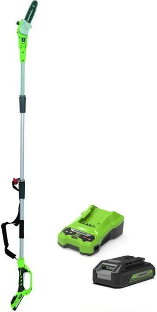 Greenworks Tools G24PS20 Akku-Hochentaster inkl. Akku 2.0Ah