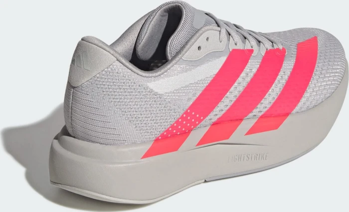 adidas Adizero Pacer grey two/lucid red/halo silver (Herren)
