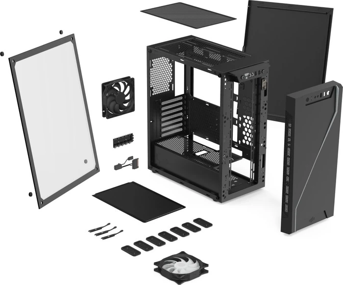Endorfy SilentiumPC Armis AR6Q Evo TG ARGB, Glasfenster