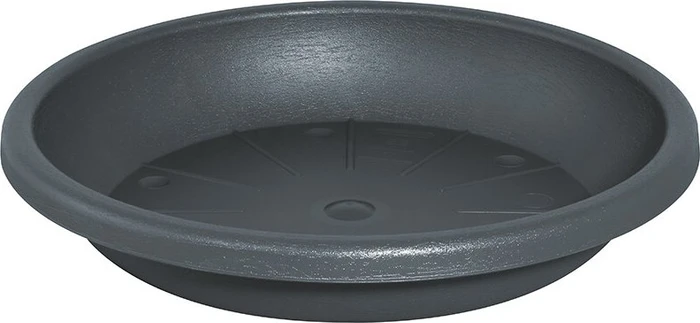 Geli Cylindro Blumentopfuntersetzer rund 25cm anthrazit