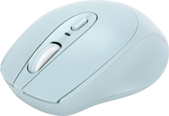 ISY IWM-2003-BL Wireless Mouse hellblau, USB