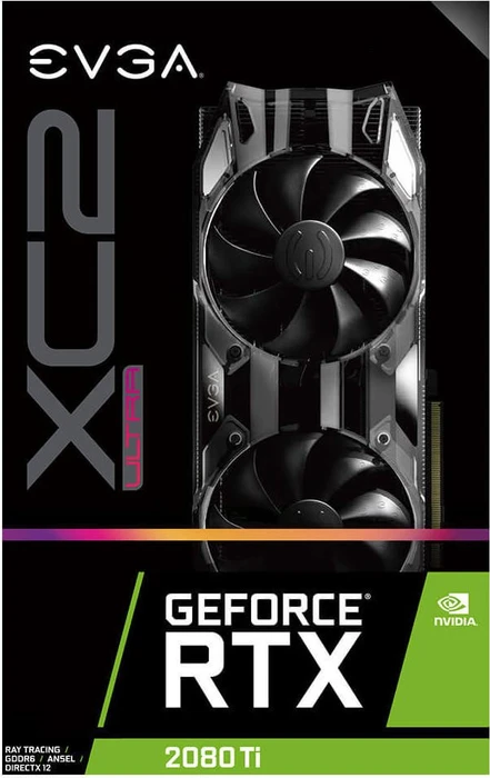 EVGA GeForce RTX 2080 Ti XC2 Ultra Gaming, 11GB GDDR6, HDMI, USB-C, 3x DP