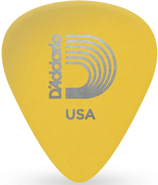D'Addario Duralin Standard Pick, Light/Medium Gauge (.70mm), 10-Pack