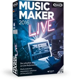 Magix Music Maker 2016 Live, ESD (deutsch) (PC)