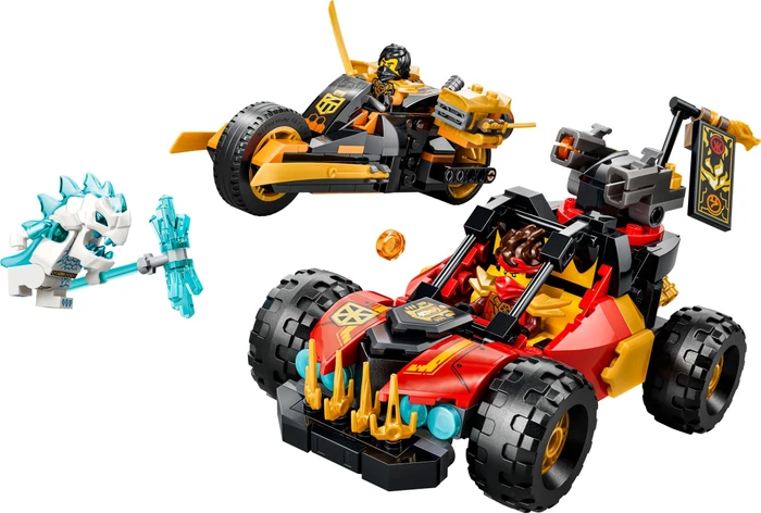 LEGO Ninjago - Kais und Coles Kombi-Flitzer