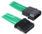 BitFenix Alchemy 4-Pin Molex Verlängerung 45cm, sleeved grün Vorschaubild