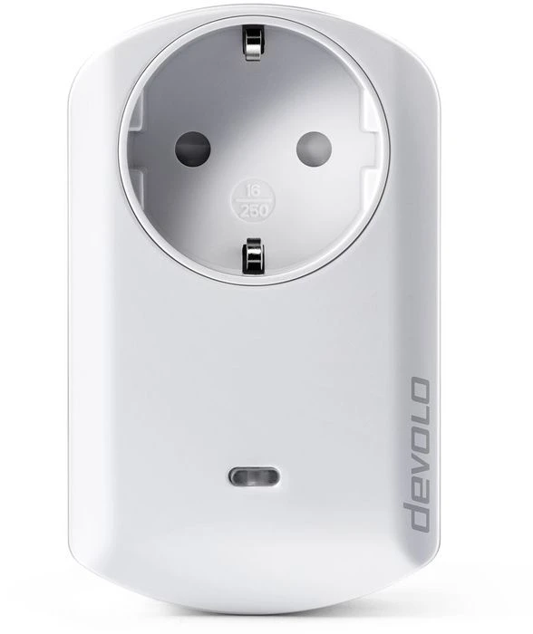 devolo Home Control Schalt-/Messsteckdose, Funksteckdose mit Strommessfunktion