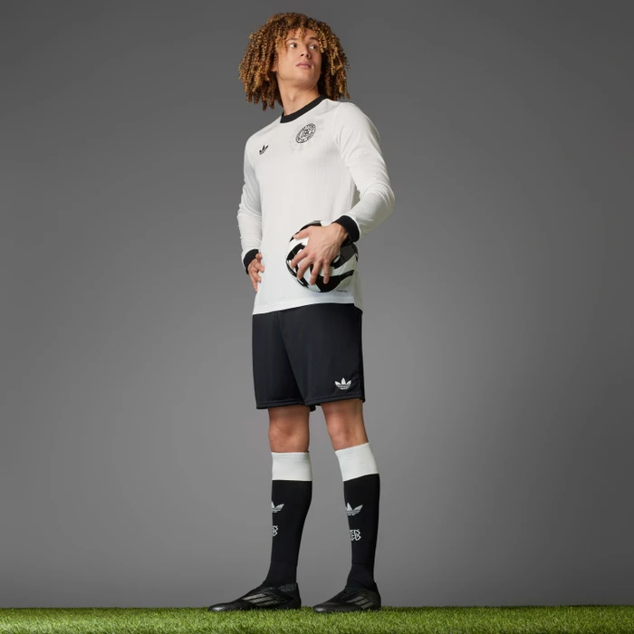 adidas Deutschland Anniversary Trikot langarm cloud white/black (Herren)