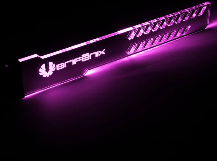 BitFenix Alchemy 3.0 Addressable RGB GPU Bracket, Grafikkarten-Halterung 1-fach