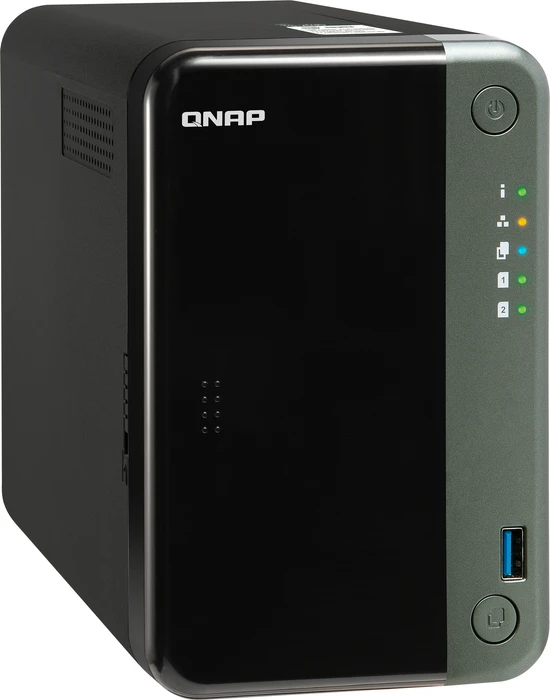 QNAP Turbo Station TS-253D-4G, 4GB RAM, 2x RJ-45 2.5GBase-T, 2x USB-A 3.0